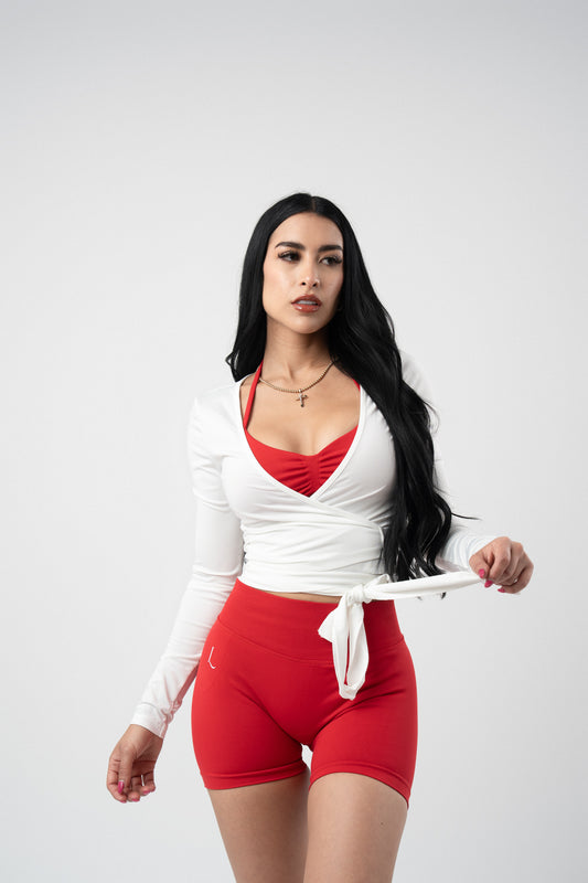 Blusa manga larga ballet